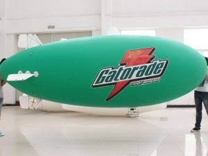 4米绿色Gatorade遥控飞艇