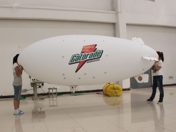 4m rc blimp Gatorade white 2023 01