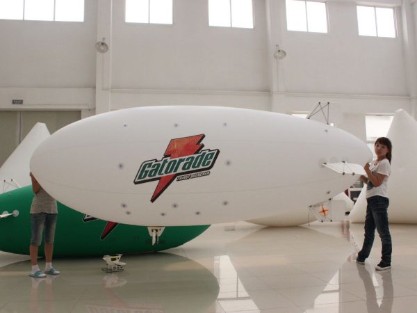 4m rc blimp Gatorade white 2023 03