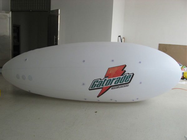 4m rc blimp Gatorade white 2023 04