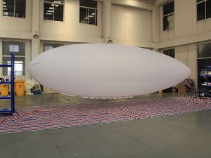 8m White Nylon Blimp