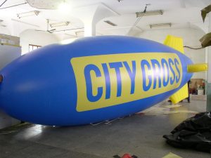 CityCross Advertising Blimp