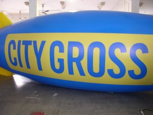 CityCross Advertising Blimp