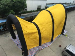 Inflatable Yellow Tent
