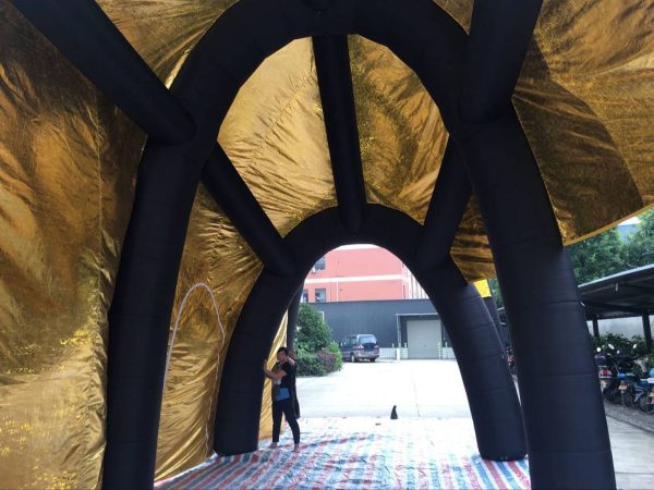 Inflatable Yellow Tent - Image 3
