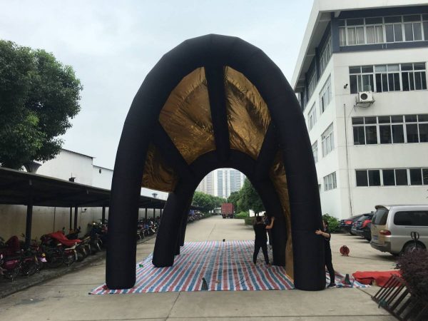 Inflatable Yellow Tent - Image 4