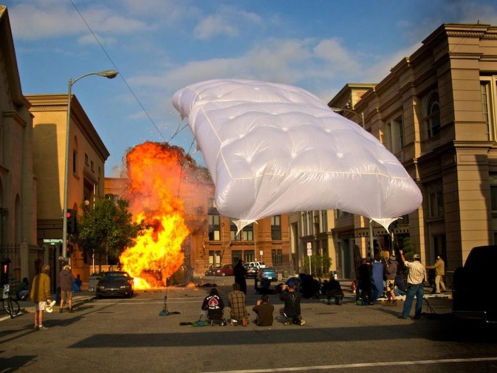 Helium balloon film 20X20ft Grip Cloud 202313